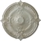 Ekena Millwork Attica Acanthus Leaf Ceiling Medallion (Fits Canopies up to 3 1/4"), 30 1/8"OD x 1 1/2"P, Flash Gold CM30ATFLS - alternate 1